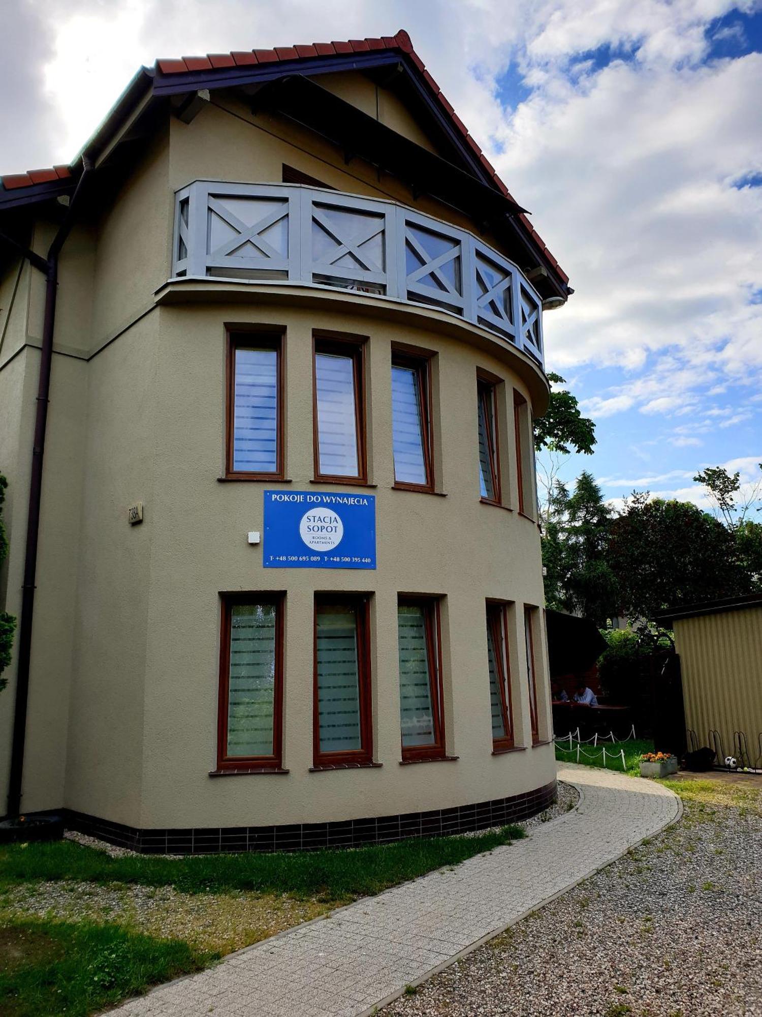 Stacja Sopot Pokoje Do Wynajecia Hotel Екстериор снимка